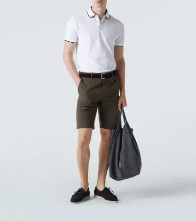 Loro Piana Cotton-blend piqué polo shirt | Thumbnail 5 Loro Piana Cotton-blend piqué polo shirt | Thumbnail 5