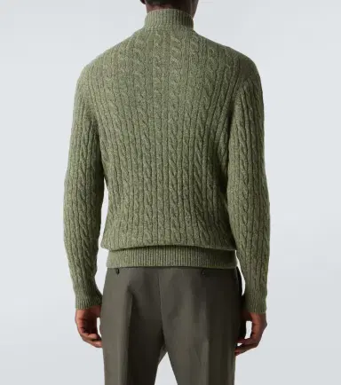 Loro Piana Cable-knit cashmere zip-up sweater | Thumbnail 2 Loro Piana Cable-knit cashmere zip-up sweater | Thumbnail 2