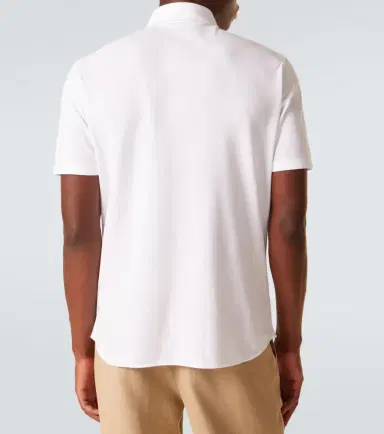Loro Piana Brenna cotton piqué polo shirt | Thumbnail 5 Loro Piana Brenna cotton piqué polo shirt | Thumbnail 5