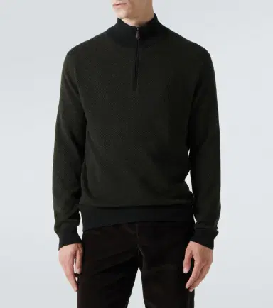 Loro Piana Roadster cashmere half-zip sweater | Thumbnail 2 Loro Piana Roadster cashmere half-zip sweater | Thumbnail 2