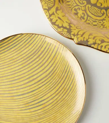L'Objet x Fortuny Delphi earthenware dinner plate | Thumbnail 2 L'Objet x Fortuny Delphi earthenware dinner plate | Thumbnail 2