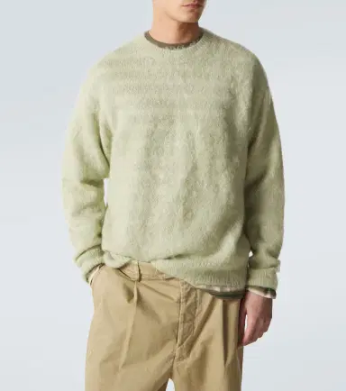 Auralee ohair and wool sweater | Thumbnail 3 Auralee ohair and wool sweater | Thumbnail 3