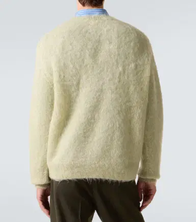 Auralee ohair and wool sweater | Thumbnail 6 Auralee ohair and wool sweater | Thumbnail 6
