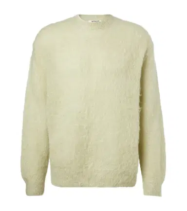 Auralee ohair and wool sweater | Thumbnail 1 Auralee ohair and wool sweater | Thumbnail 1