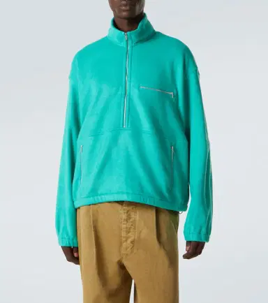 Auralee ilk fleece half-zip sweater | Thumbnail 3 Auralee ilk fleece half-zip sweater | Thumbnail 3