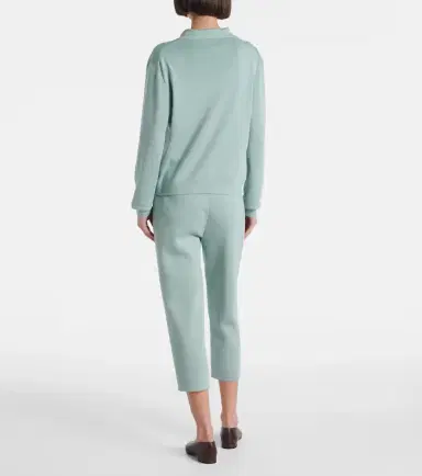 Loro Piana Silk and cotton polo sweater | Thumbnail 5 Loro Piana Silk and cotton polo sweater | Thumbnail 5