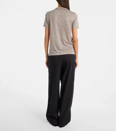 Loro Piana Gargano linen jersey T-shirt | Thumbnail 5 Loro Piana Gargano linen jersey T-shirt | Thumbnail 5