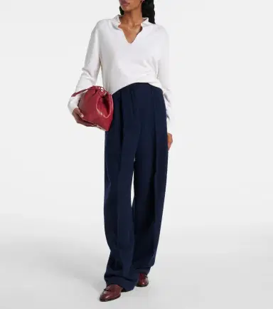 Loro Piana Silk and cotton polo sweater | Thumbnail 2 Loro Piana Silk and cotton polo sweater | Thumbnail 2