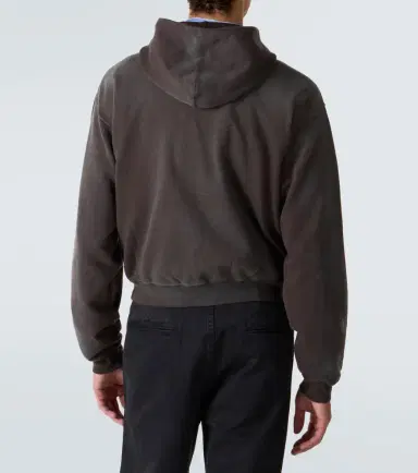 Auralee Cotton jersey hoodie | Thumbnail 5 Auralee Cotton jersey hoodie | Thumbnail 5