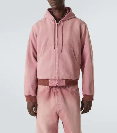 Auralee Cropped cotton hoodie | Thumbnail 2 Auralee Cropped cotton hoodie | Thumbnail 2