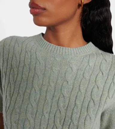 Loro Piana Treccia cable-knit cashmere sweater | Thumbnail 2 Loro Piana Treccia cable-knit cashmere sweater | Thumbnail 2