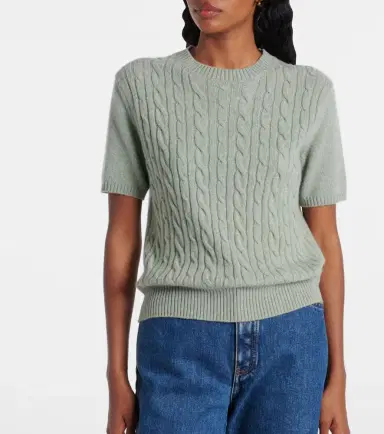 Loro Piana Treccia cable-knit cashmere sweater | Thumbnail 4 Loro Piana Treccia cable-knit cashmere sweater | Thumbnail 4