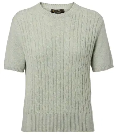 Loro Piana Treccia cable-knit cashmere sweater | Thumbnail 1 Loro Piana Treccia cable-knit cashmere sweater | Thumbnail 1
