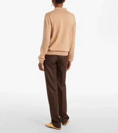 Loro Piana Ice Wish cotton polo sweater | Thumbnail 3 Loro Piana Ice Wish cotton polo sweater | Thumbnail 3