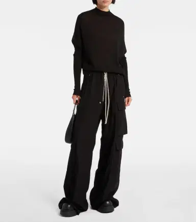 Rick Owens Jumbo Belas high-rise cotton cargo pants | Thumbnail 5 Rick Owens Jumbo Belas high-rise cotton cargo pants | Thumbnail 5