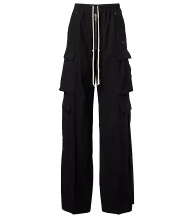 Rick Owens Jumbo Belas high-rise cotton cargo pants | Thumbnail 1 Rick Owens Jumbo Belas high-rise cotton cargo pants | Thumbnail 1