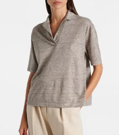Loro Piana Gargano linen polo shirt | Thumbnail 2 Loro Piana Gargano linen polo shirt | Thumbnail 2