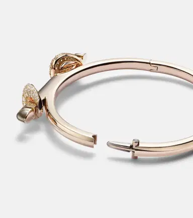 Ananya Chakra Icon 18kt rose gold bracelet with diamonds and quartz | Thumbnail 2 Ananya Chakra Icon 18kt rose gold bracelet with diamonds and quartz | Thumbnail 2