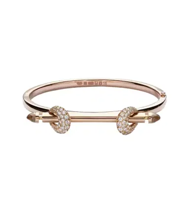 Ananya Chakra Icon 18kt rose gold bracelet with diamonds and quartz | Thumbnail 1 Ananya Chakra Icon 18kt rose gold bracelet with diamonds and quartz | Thumbnail 1