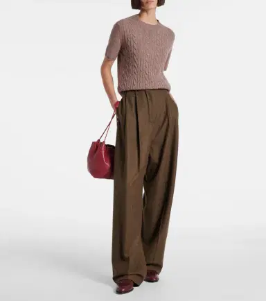 Loro Piana Treccia cable-knit cashmere sweater | Thumbnail 2 Loro Piana Treccia cable-knit cashmere sweater | Thumbnail 2