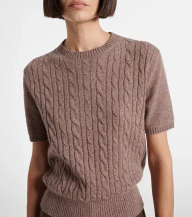 Loro Piana Treccia cable-knit cashmere sweater | Thumbnail 3 Loro Piana Treccia cable-knit cashmere sweater | Thumbnail 3