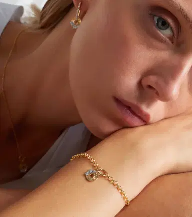 FoundRae Resilience 18kt gold chain bracelet with diamonds | Thumbnail 2 FoundRae Resilience 18kt gold chain bracelet with diamonds | Thumbnail 2