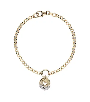 FoundRae Resilience 18kt gold chain bracelet with diamonds | Thumbnail 1 FoundRae Resilience 18kt gold chain bracelet with diamonds | Thumbnail 1