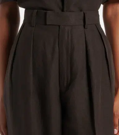Loro Piana High-rise linen straight pants | Thumbnail 4 Loro Piana High-rise linen straight pants | Thumbnail 4