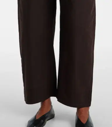 LESET Kyoto cotton wide-leg pants | Thumbnail 6 LESET Kyoto cotton wide-leg pants | Thumbnail 6