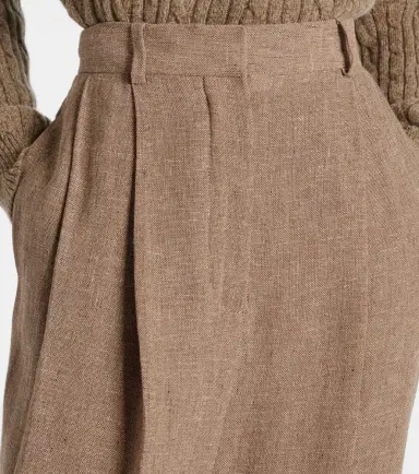 Loro Piana Linen wide-leg pants | Thumbnail 2 Loro Piana Linen wide-leg pants | Thumbnail 2