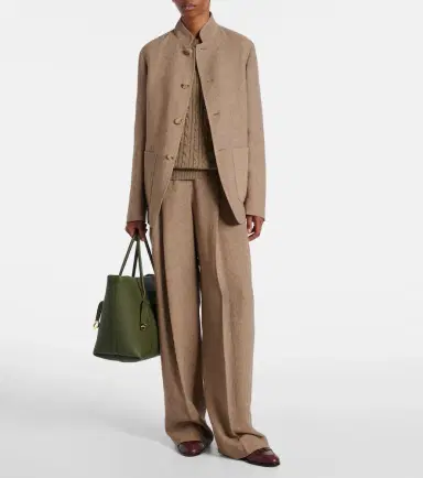 Loro Piana Linen wide-leg pants | Thumbnail 6 Loro Piana Linen wide-leg pants | Thumbnail 6