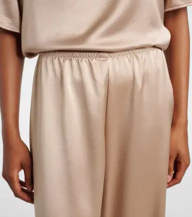 Leset Barb mid-rise satin wide-leg pants | Thumbnail 5 Leset Barb mid-rise satin wide-leg pants | Thumbnail 5