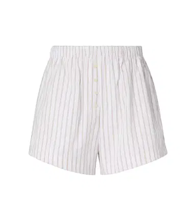 Leset Yoshi striped cotton-blend twill boxers | Thumbnail 1 Leset Yoshi striped cotton-blend twill boxers | Thumbnail 1