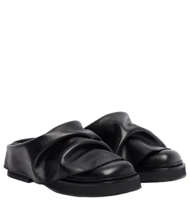 The Attico Mini Robin leather mules | Thumbnail 1 The Attico Mini Robin leather mules | Thumbnail 1