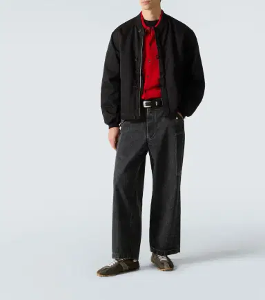 A.Presse A. Presse Silk and cotton bomber jacket | Thumbnail 3 A.Presse A. Presse Silk and cotton bomber jacket | Thumbnail 3