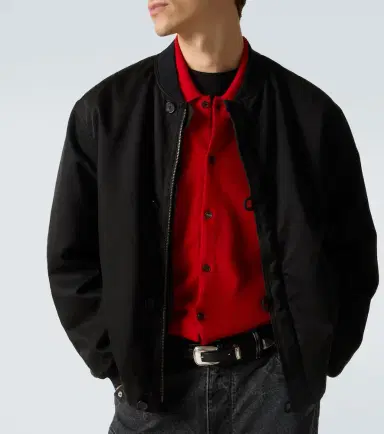 A.Presse A. Presse Silk and cotton bomber jacket | Thumbnail 5 A.Presse A. Presse Silk and cotton bomber jacket | Thumbnail 5