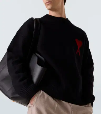 Ami Paris Ami De Caur virgin wool sweater | Thumbnail 3 Ami Paris Ami De Caur virgin wool sweater | Thumbnail 3