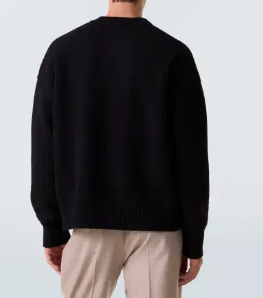 Ami Paris Ami De Caur virgin wool sweater | Thumbnail 4 Ami Paris Ami De Caur virgin wool sweater | Thumbnail 4