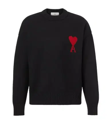 Ami Paris Ami De Caur virgin wool sweater | Thumbnail 1 Ami Paris Ami De Caur virgin wool sweater | Thumbnail 1