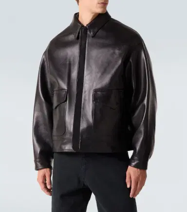 A.Presse A. Presse Leather jacket | Thumbnail 2 A.Presse A. Presse Leather jacket | Thumbnail 2