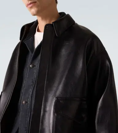 A.Presse A. Presse Leather jacket | Thumbnail 4 A.Presse A. Presse Leather jacket | Thumbnail 4
