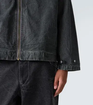 A.PRESSE A. Presse Vintage hooded distressed denim jacket | Thumbnail 6 A.PRESSE A. Presse Vintage hooded distressed denim jacket | Thumbnail 6