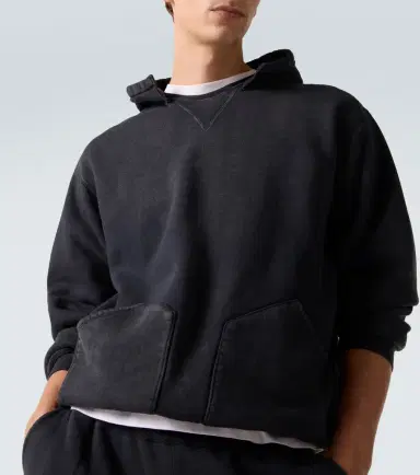 A.PRESSE A. Presse Vintage cotton jersey hoodie | Thumbnail 4 A.PRESSE A. Presse Vintage cotton jersey hoodie | Thumbnail 4