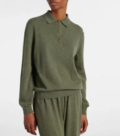 Loro Piana Classic cashmere polo sweater | Thumbnail 5 Loro Piana Classic cashmere polo sweater | Thumbnail 5