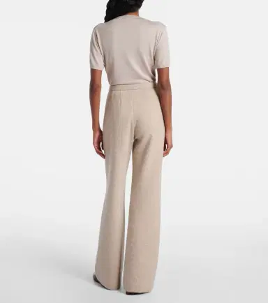 Loro Piana Robin cashmere-blend straight pants | Thumbnail 4 Loro Piana Robin cashmere-blend straight pants | Thumbnail 4