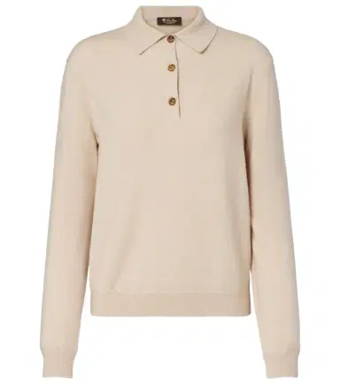 Loro Piana Classic cashmere polo sweater | Thumbnail 1 Loro Piana Classic cashmere polo sweater | Thumbnail 1
