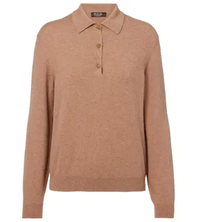 Loro Piana Cashmere polo sweater | Thumbnail 1 Loro Piana Cashmere polo sweater | Thumbnail 1