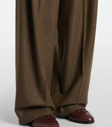 Loro Piana Kurt wool and cashmere wide-leg pants | Thumbnail 3 Loro Piana Kurt wool and cashmere wide-leg pants | Thumbnail 3