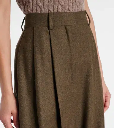 Loro Piana Kurt wool and cashmere wide-leg pants | Thumbnail 5 Loro Piana Kurt wool and cashmere wide-leg pants | Thumbnail 5