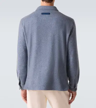 Zegna Cashmere and silk overshirt | Thumbnail 5 Zegna Cashmere and silk overshirt | Thumbnail 5